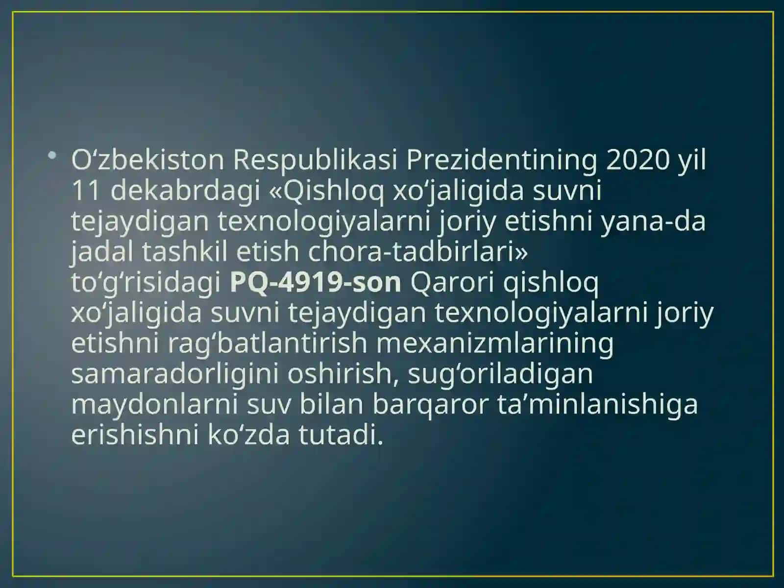 Sug’oriladigan maydonlarni tekislash 4