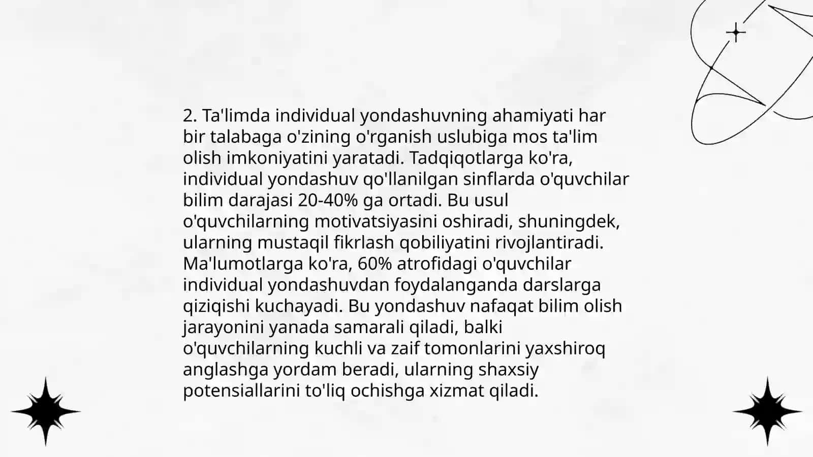 Shaxsga yo'naltirilgan ta'lim texnologiyalari 4