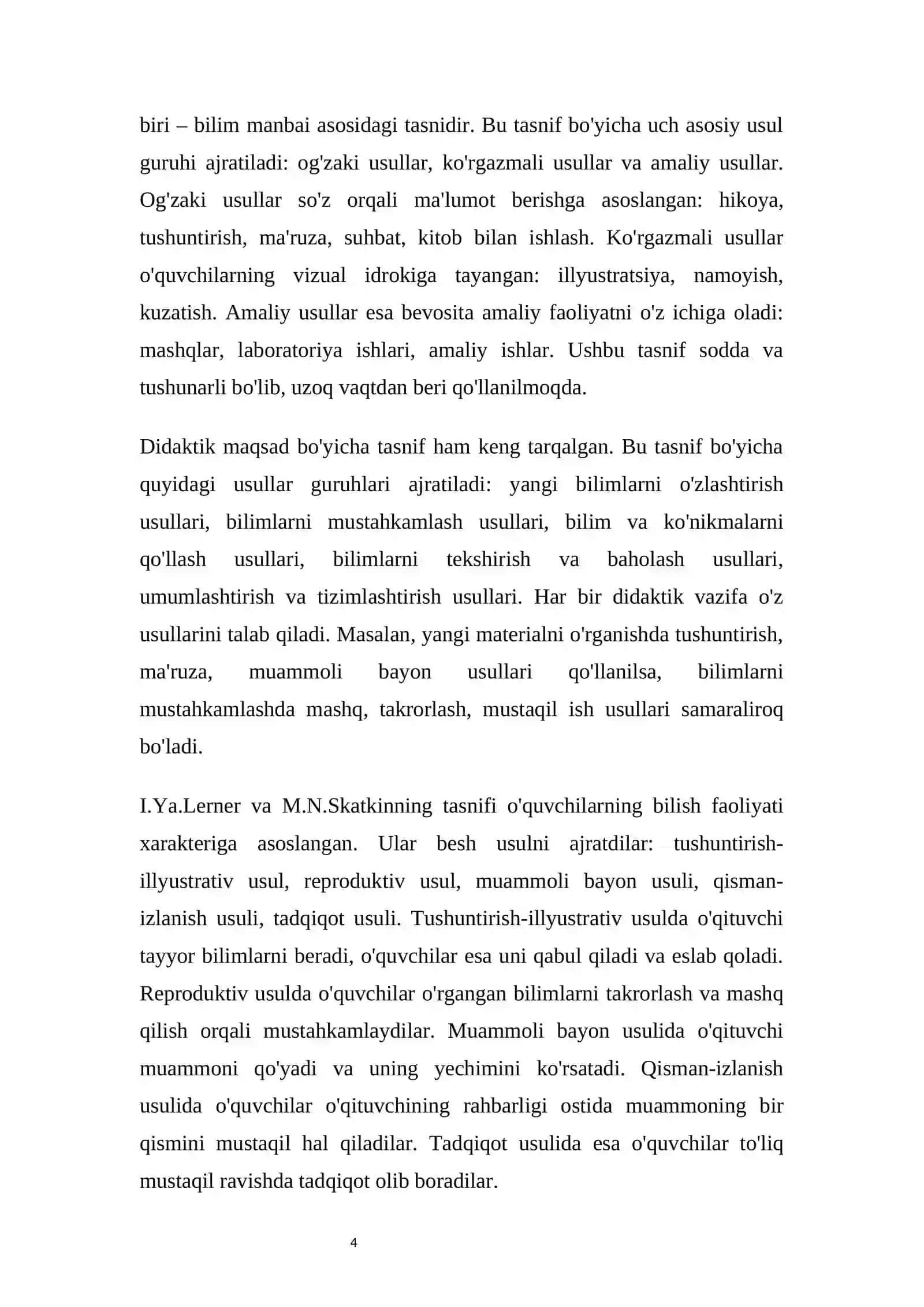 Ta'limning umumiy usullari 4