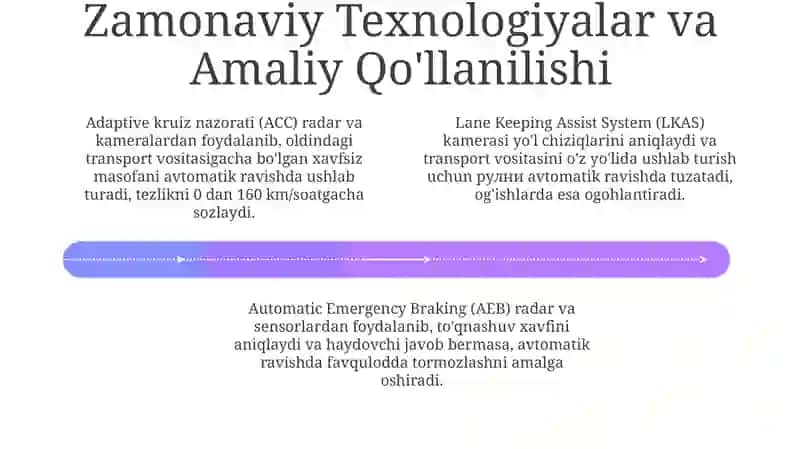Avtomobil transportida xavfsizlik nazorati qilish tizimlari 4