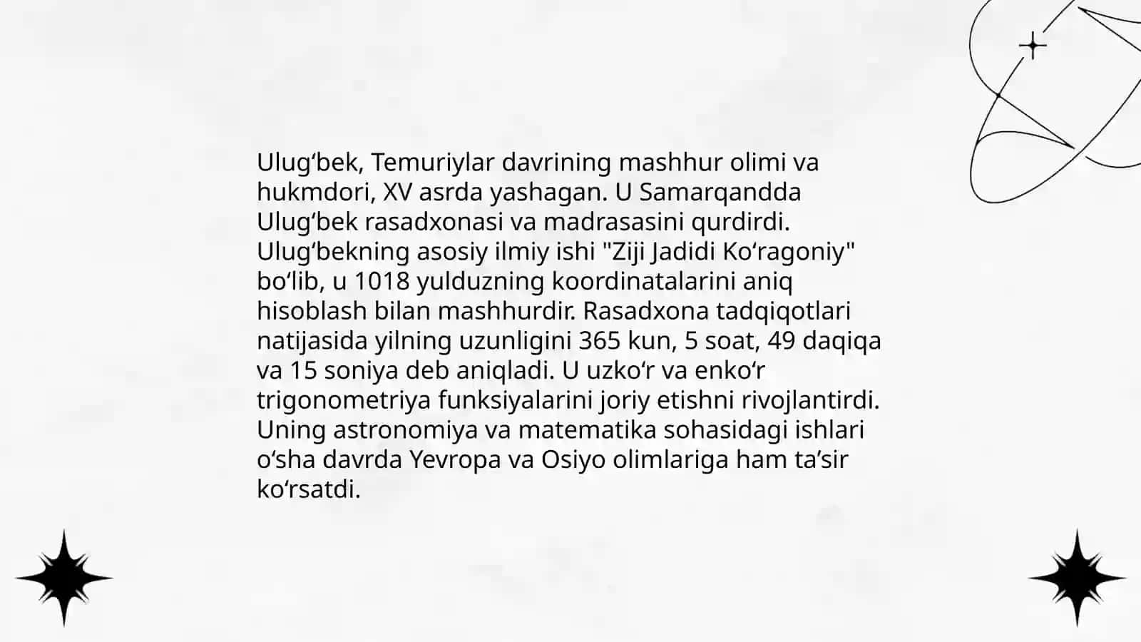 Ulug'bek xazinasi 4