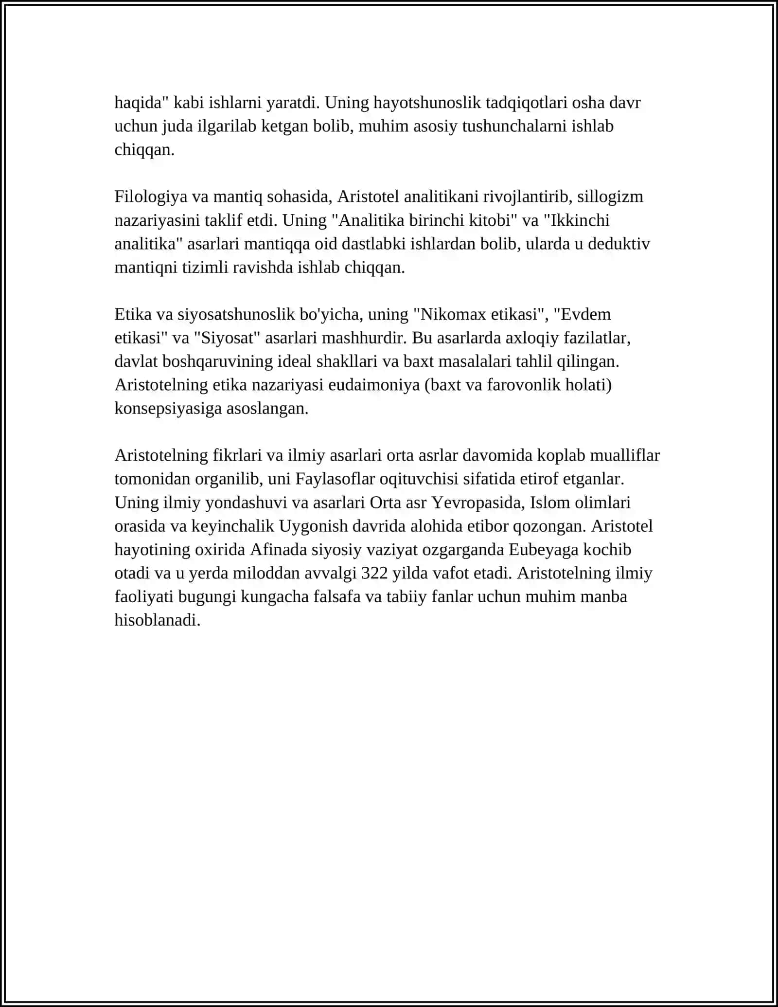 ARISTOTELNING,, POETIKA'' ASARINI OʻRGANISH 4