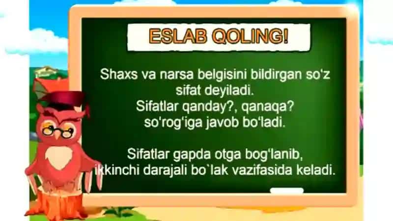 So’z Turkumlari 4