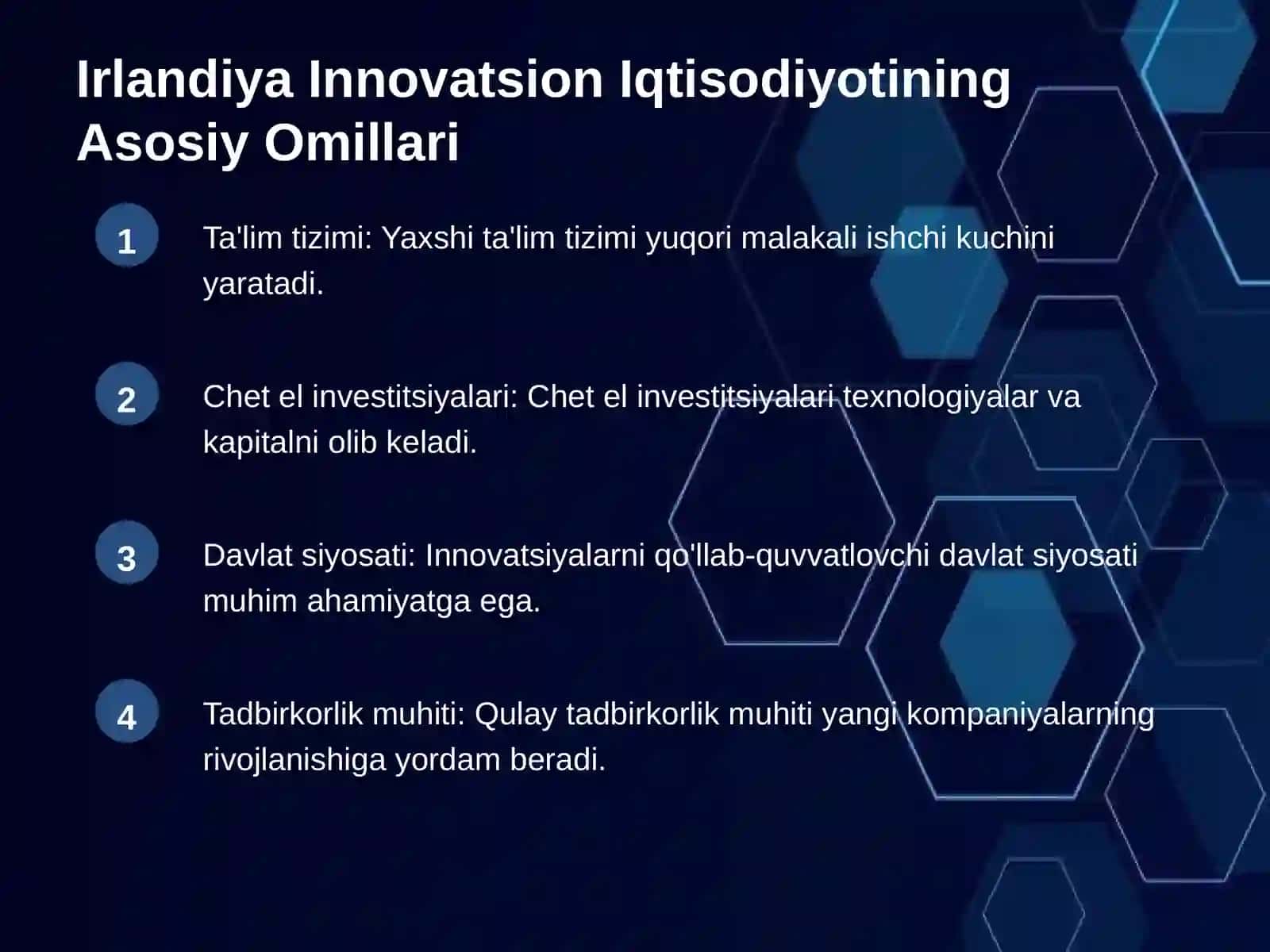 Innovatsion Iqtisodiyotning O'sishi va Istiqbollari 4