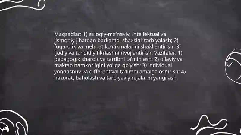 Tarbiya jarayonining mazmuni va tamoyillari 4