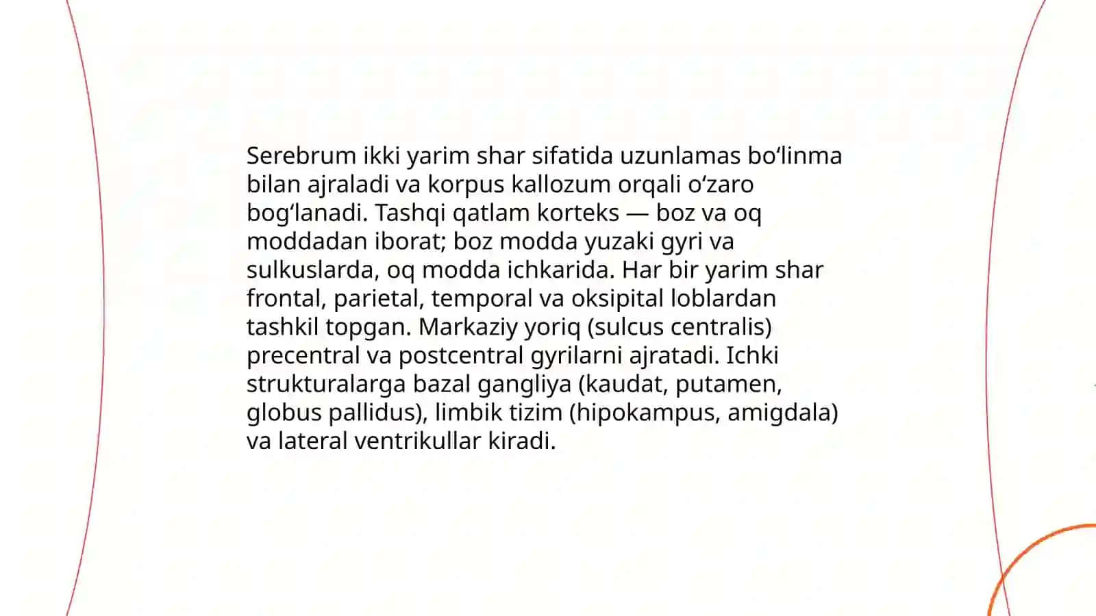 Bosh miya va uning tuzilishi 4