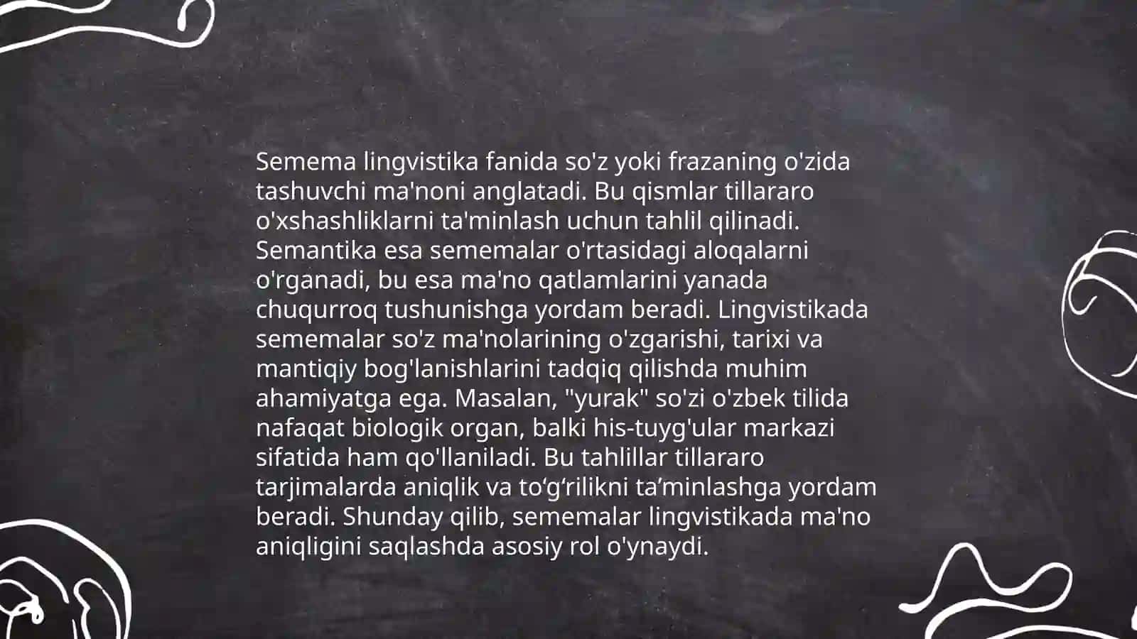 Semema va uning tarkibiy qismlari 4