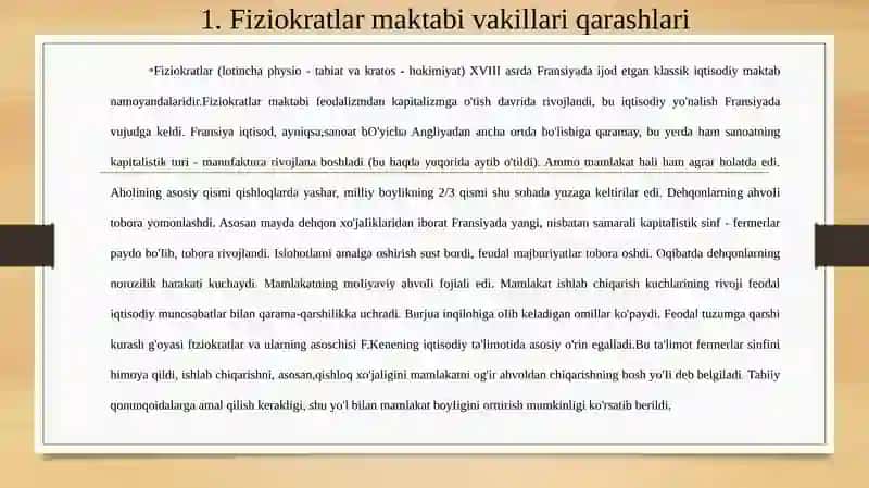 Fiziokratlar 4
