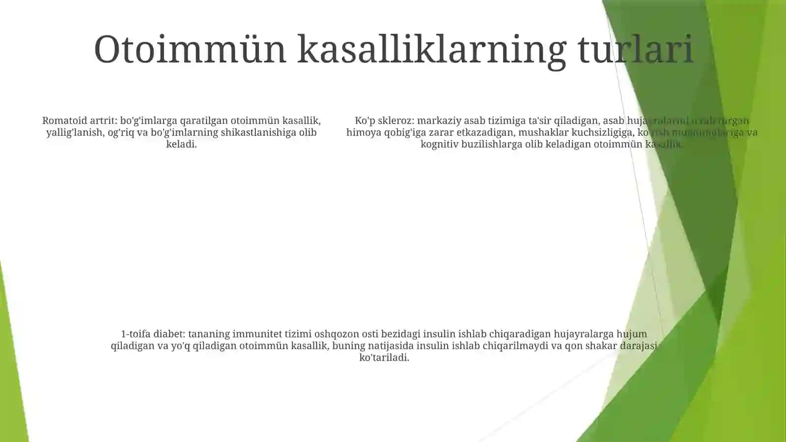 Autoimmun Xastaliklar 4