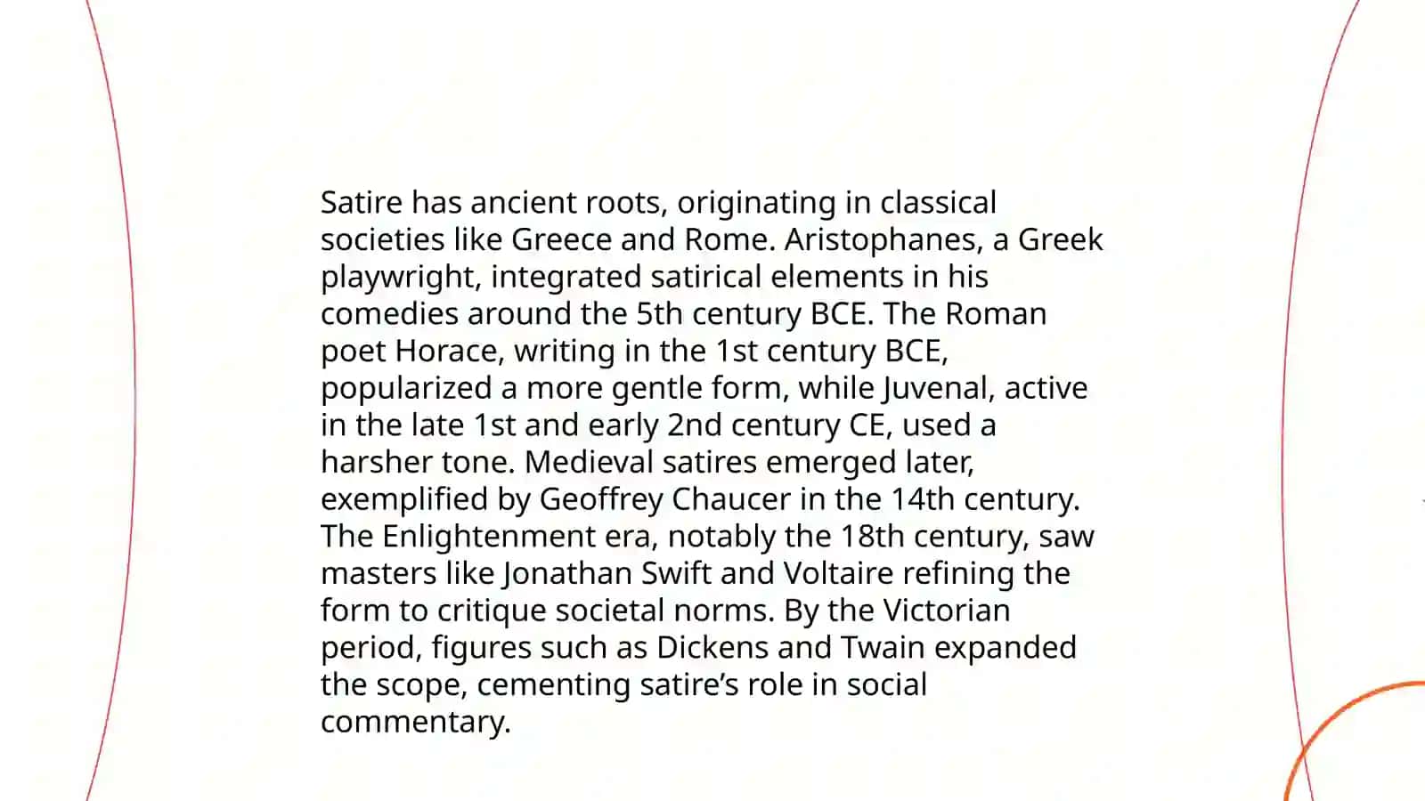 Slayd about understanding satire 4
