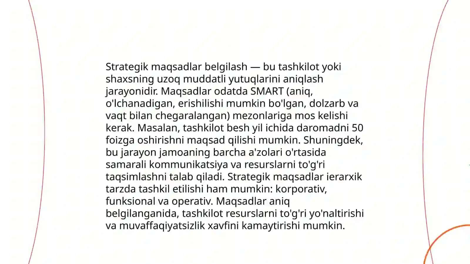 Strategiyani amalga oshorish 4