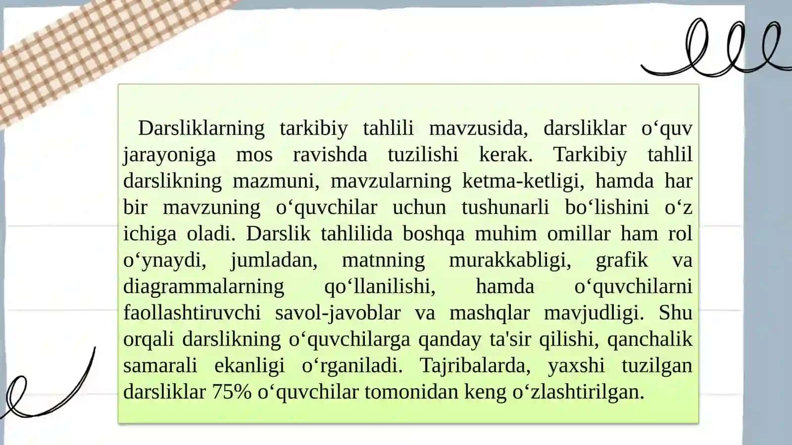 Ona tili va o'qish savodxonligi darslarini tahlili 4