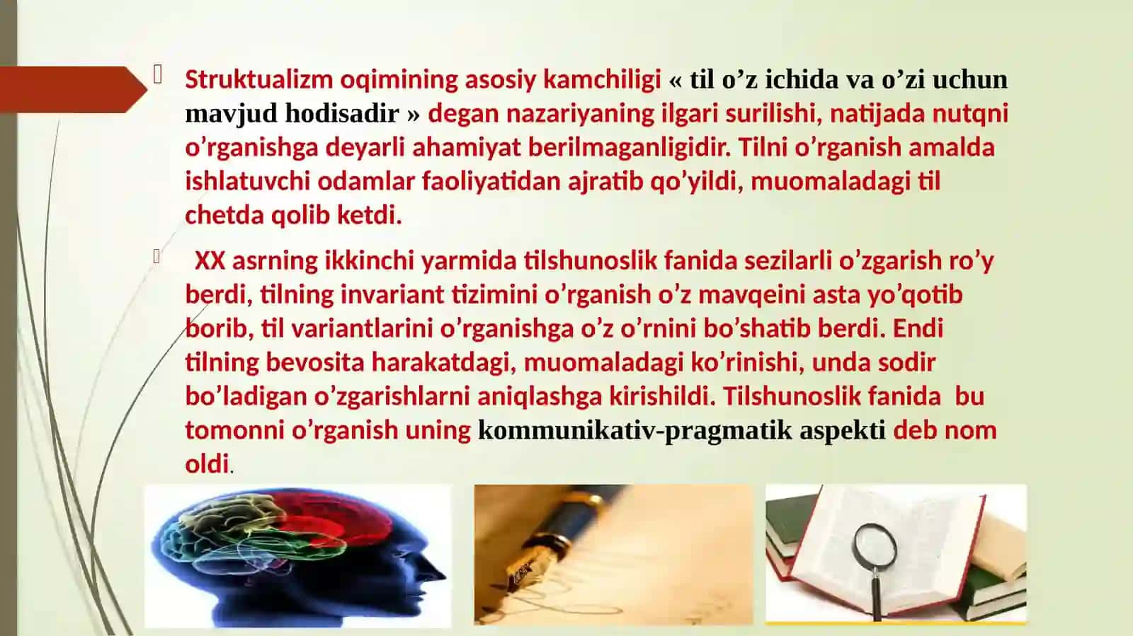 KOMMUNIKATIV TILSHUNOSLIK 4