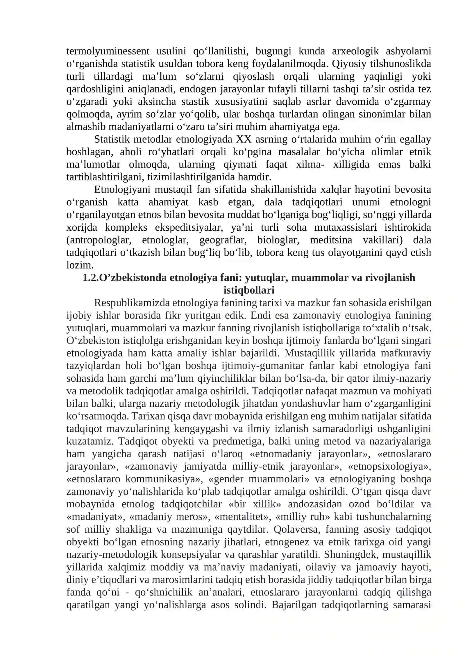 Etnologiya fanining paydo bo’lish tarixi 4