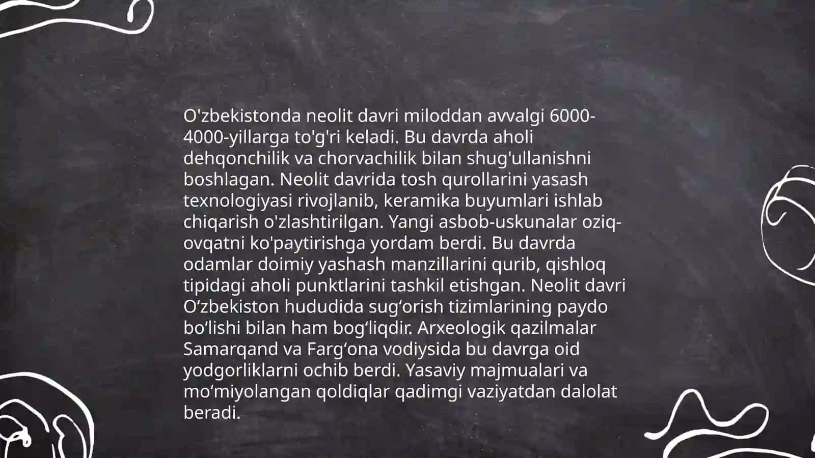 O’zbekistonda neolit davri 4