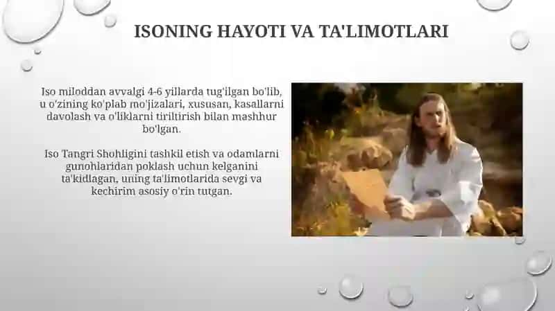 Xristianlikdini tarixi va asosiy gʻoyalari 4