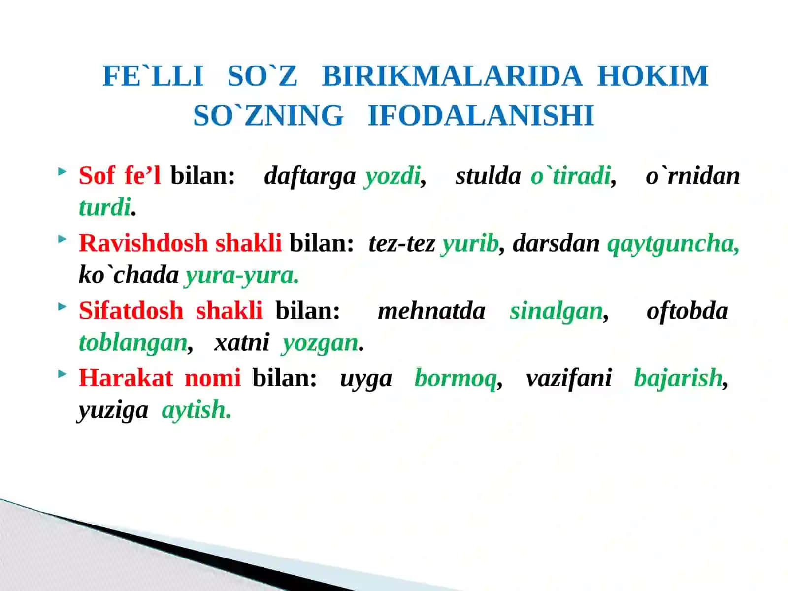 OTLI VA FE`LLI SO`Z BIRIKMALARI (ONA TILI) 4