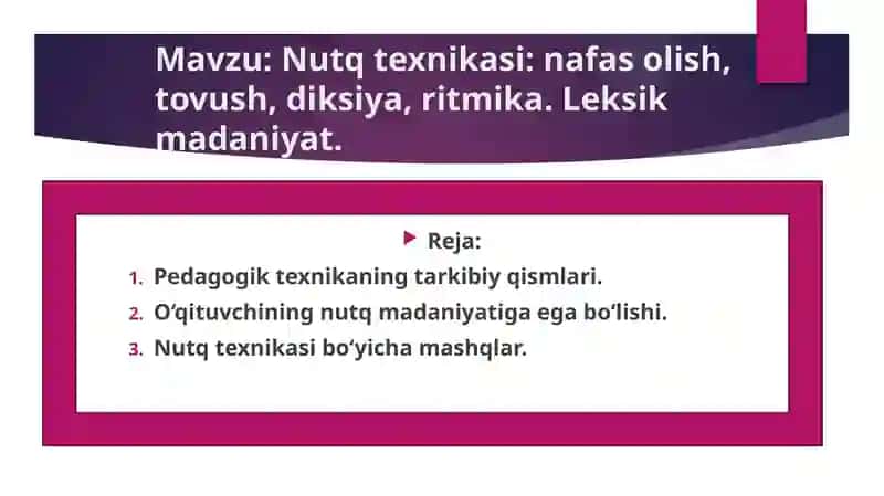 Oʻqituvchining pedagogik texnikasini shakllantirish yoʻllari 4