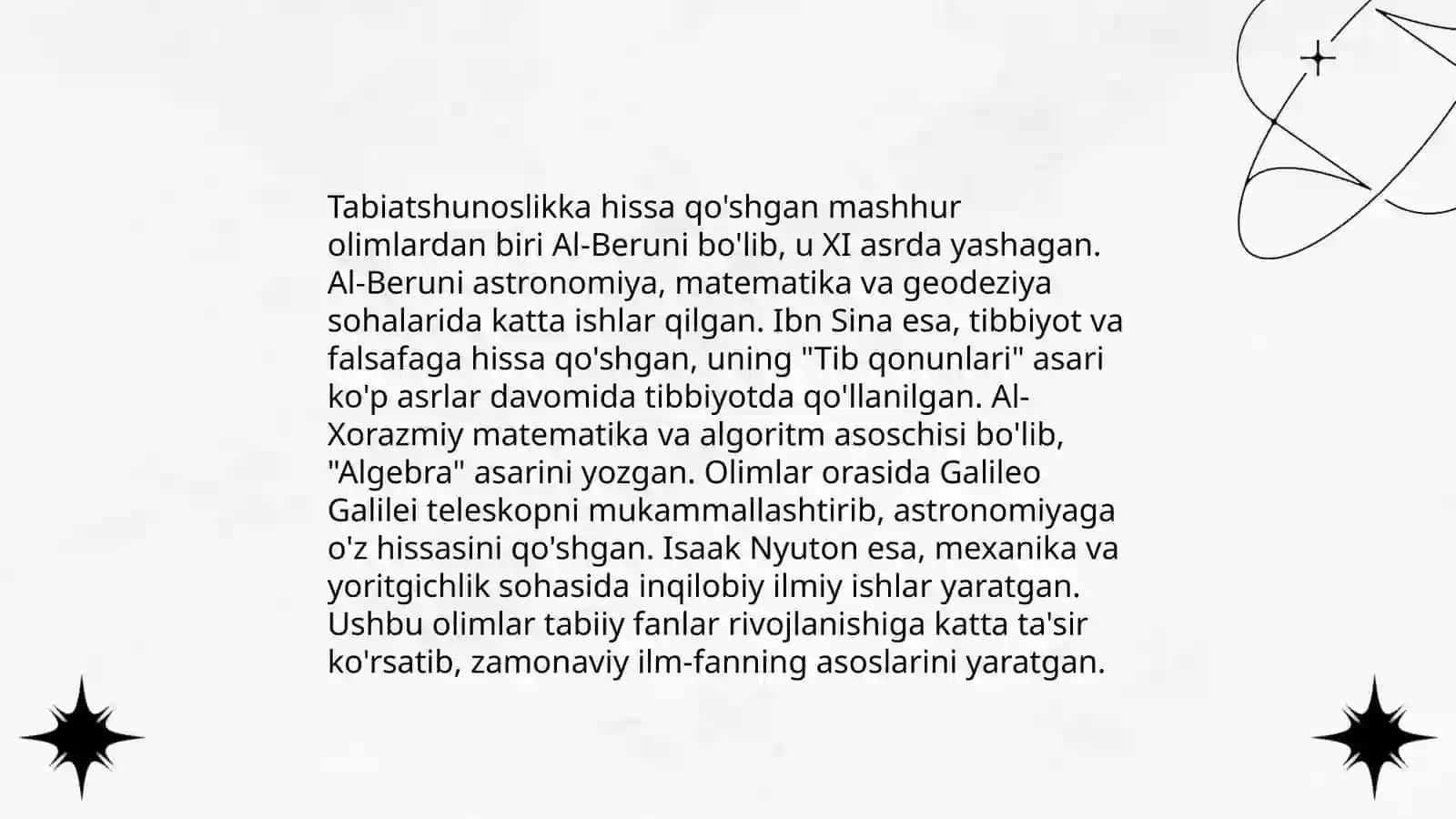 O'rta asr Markaziy Osiyoda ilmiy taraqqiyot 4