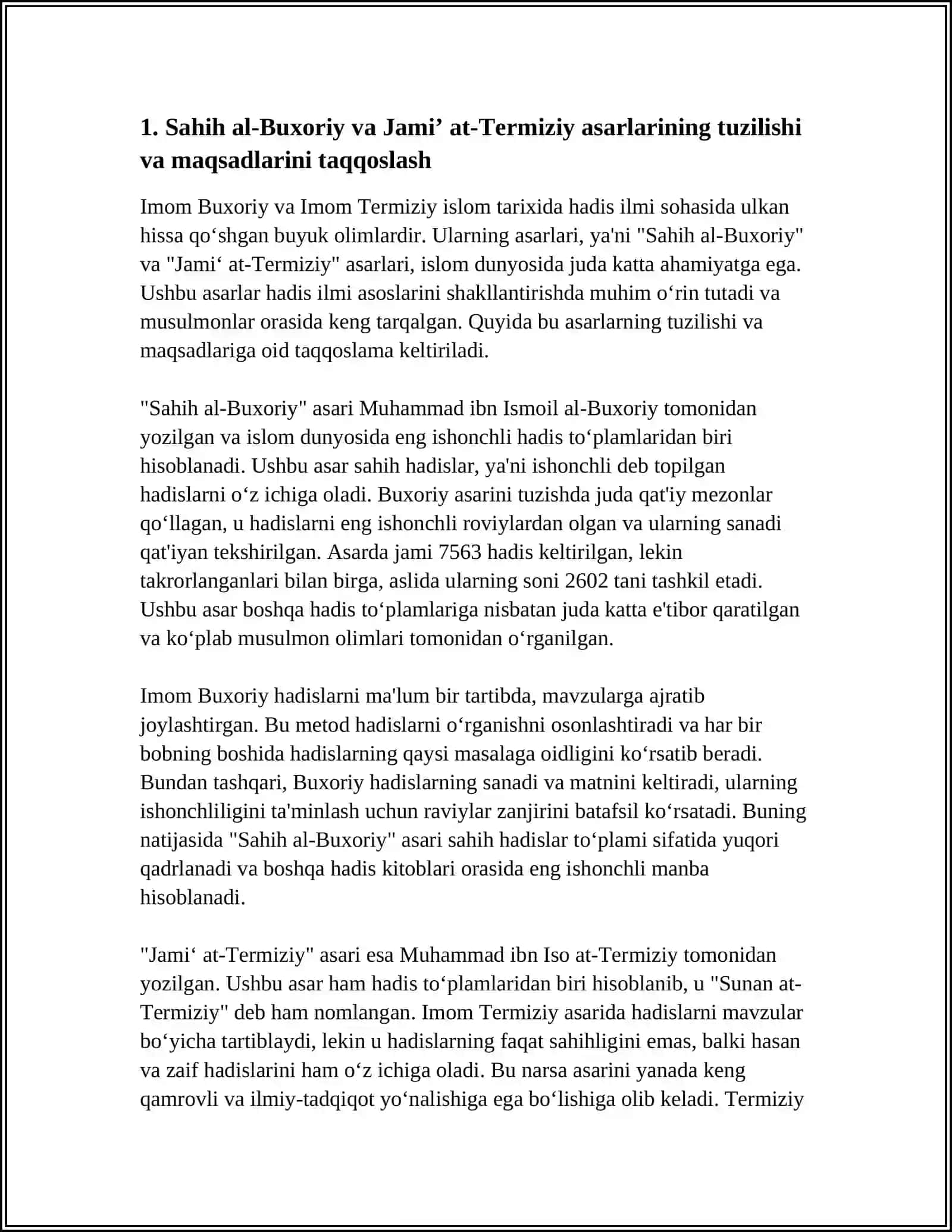 QORAQALPOQ DAVLAT UNIVERSITETI YURIDIKA FAKULTETI REFERAT 4