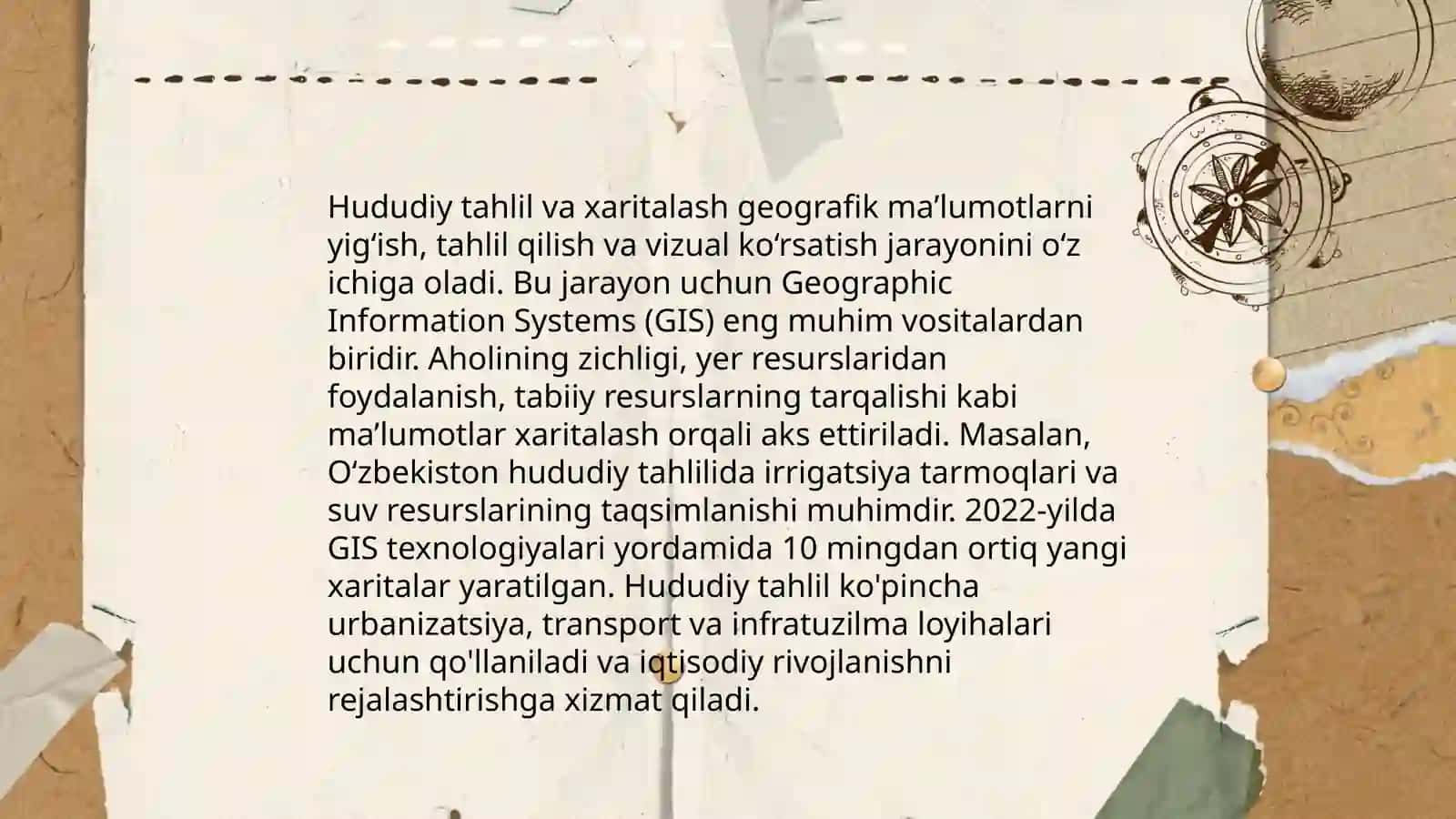 Geografik axrobot tizimi imkoniyatlari 4