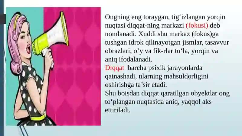 Diqqatning vujudga kelishi 4