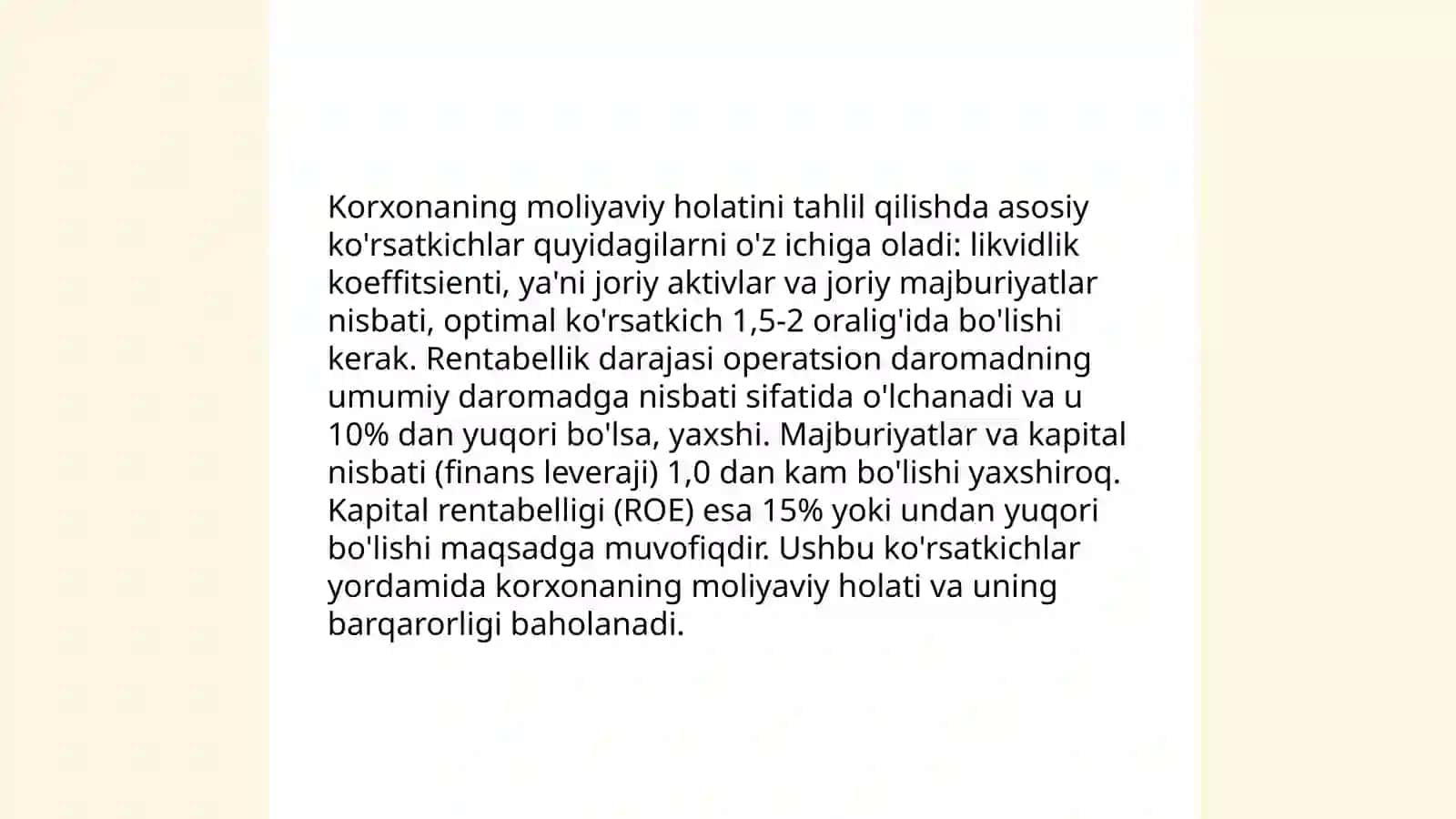 İqtisodiy tahlil 4