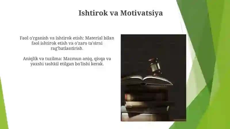 Ta'lim mazmuni qonuniyatlari va tamoyillari 4