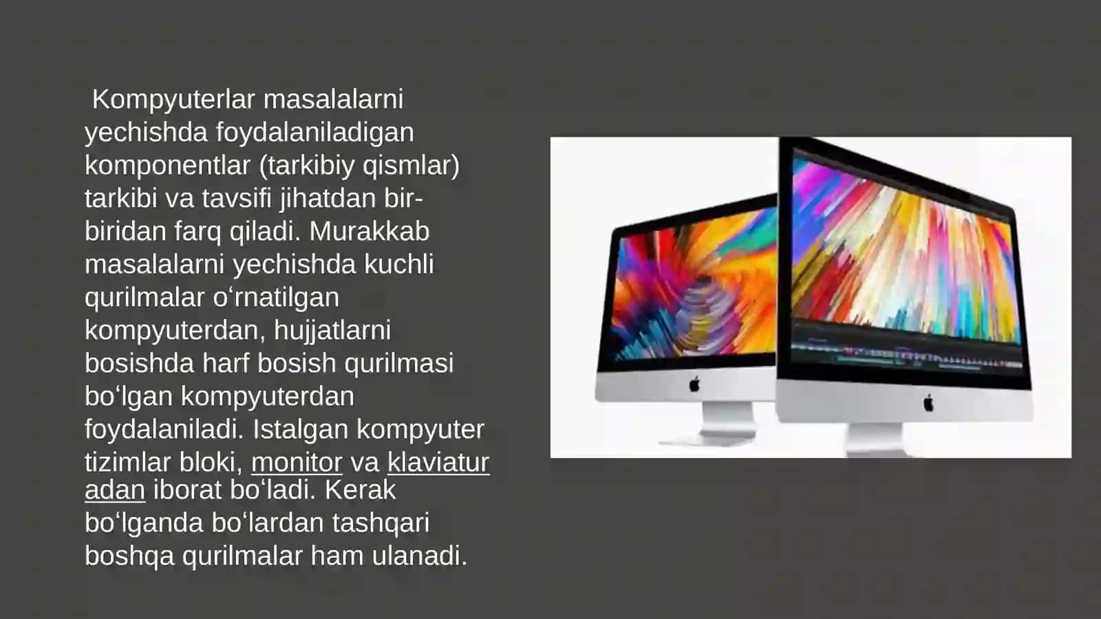 Kompyuterning tashqi qurilmalari 4