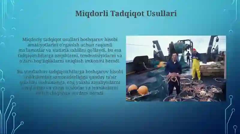 Boshqaruv Hisobi: Umumiy Ma'lumot 4