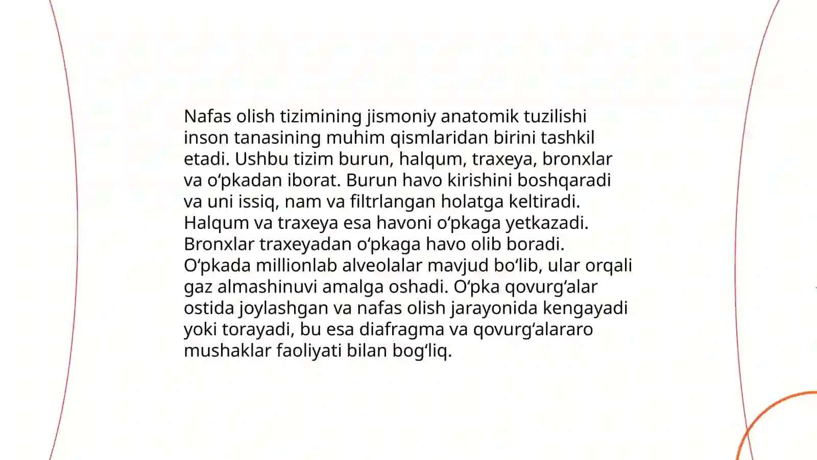 Nafas olish sistemasi 4