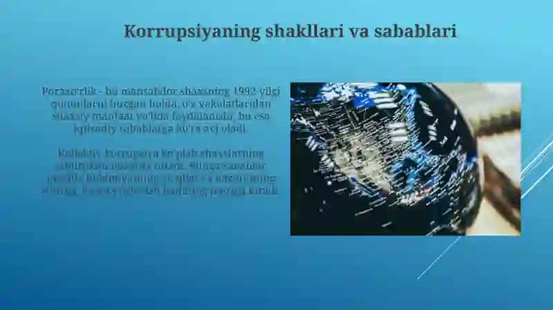 Globallashuv korupssiya va jinoyatchilik 4