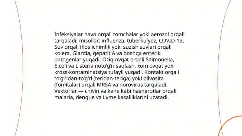 Mikroorganizmlar keltirib chiqaradigan kasalliklari 4