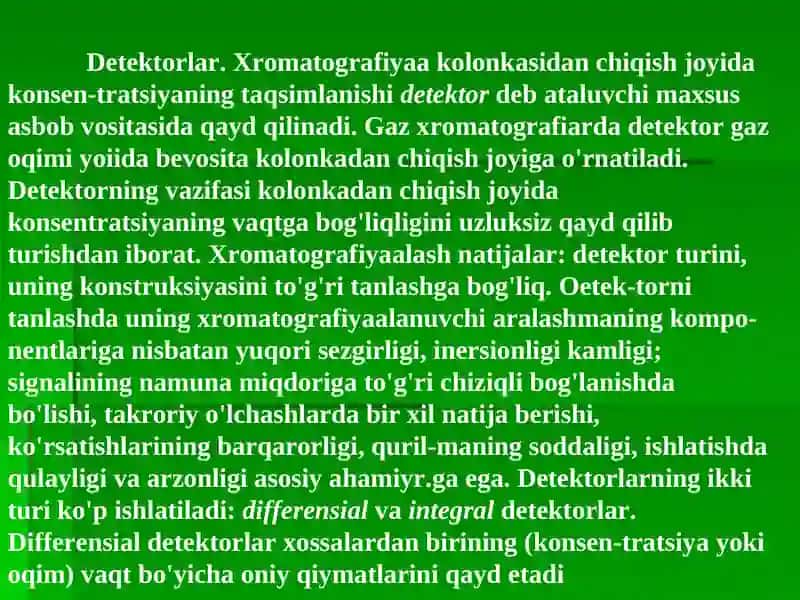 Gaz-suyuq xromatografiyasi 4