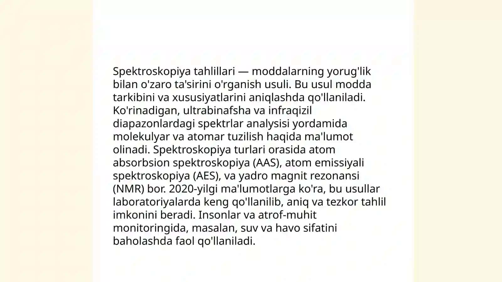 Dori vositalarining miqdorini aniqlashning zamonaviy tahlil usullari 4