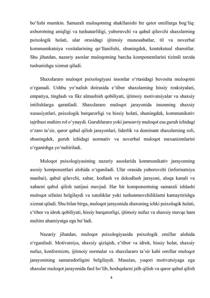 Muloqot psixologiyasining ilmiy metodologiyasi 4