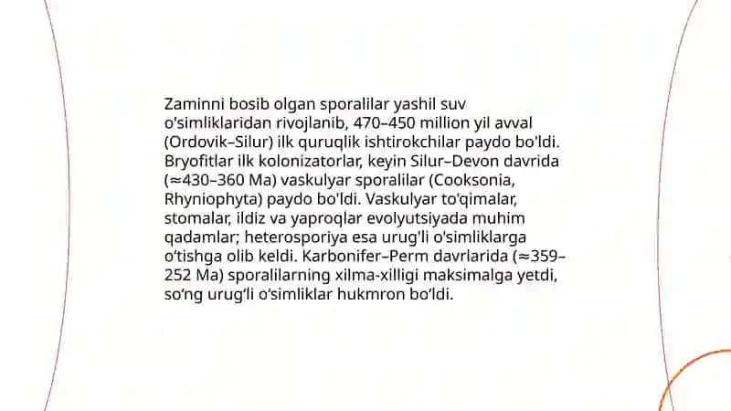 Sporalilar haqida malumot 4