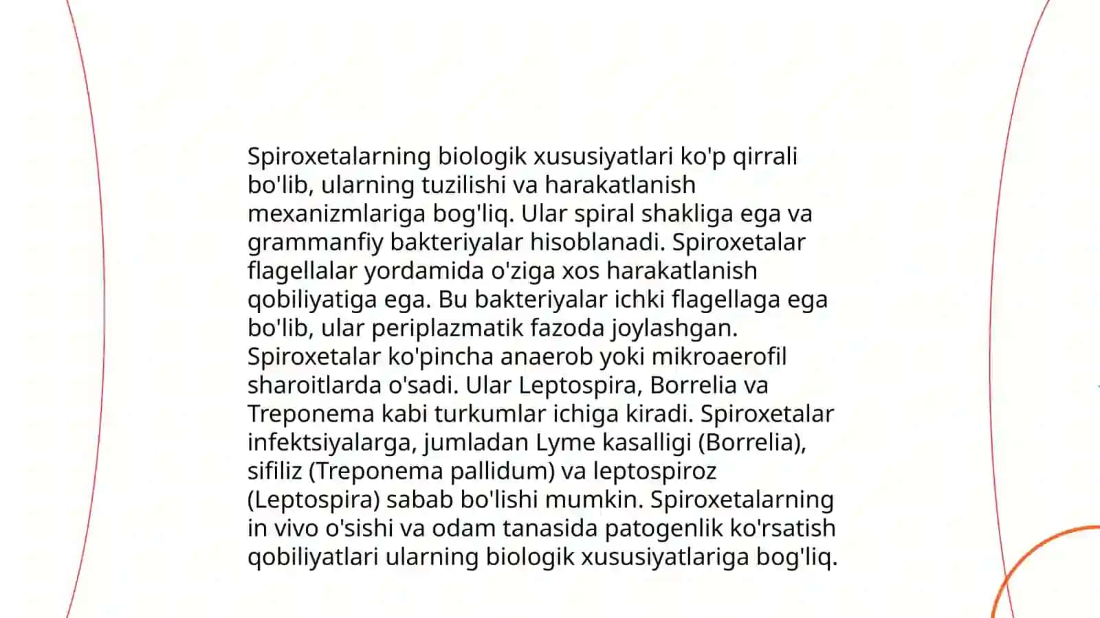 Patogen spiroxetalar.Zaxm,qo'zg'atuvchilari 4