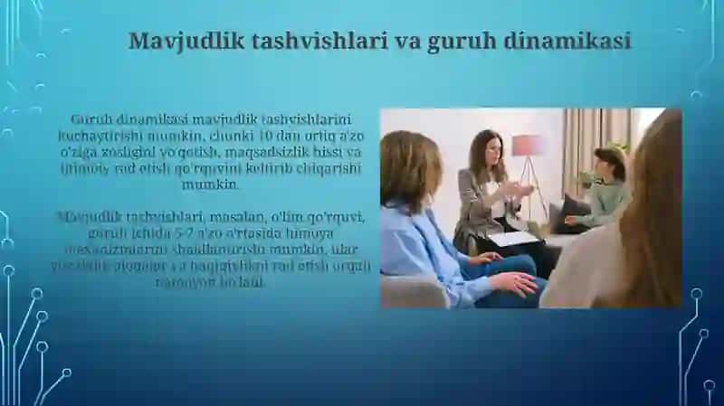 Guruhga ekzistensial yondoshuv 4