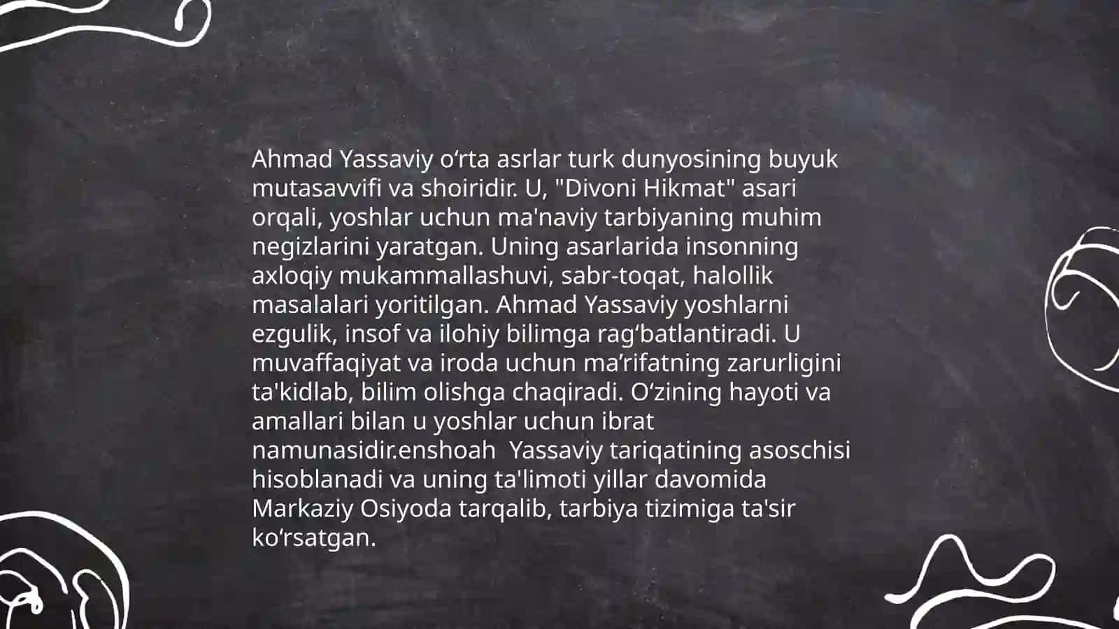 O'rta Osiyo allomalari va ma'naviy meros 4