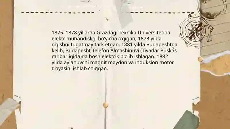 Nikola Tesla hayoti va ilmiy faoliyati 4