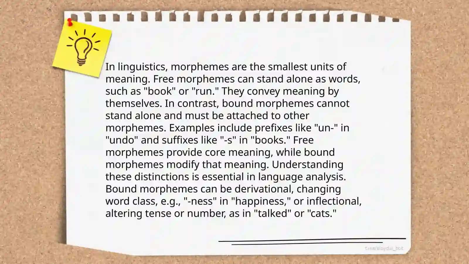Grammar in Morphology 4