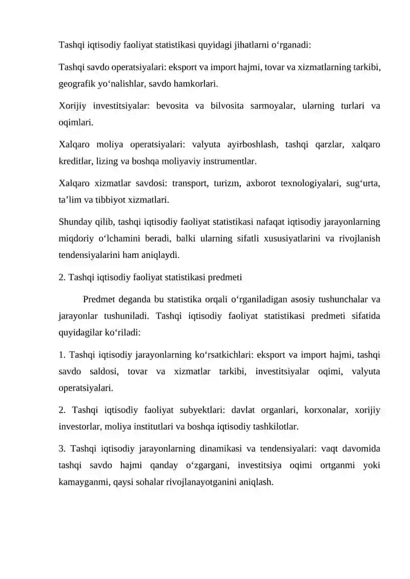 Tashqi iqtisodiy faoliyat statistikasi 4
