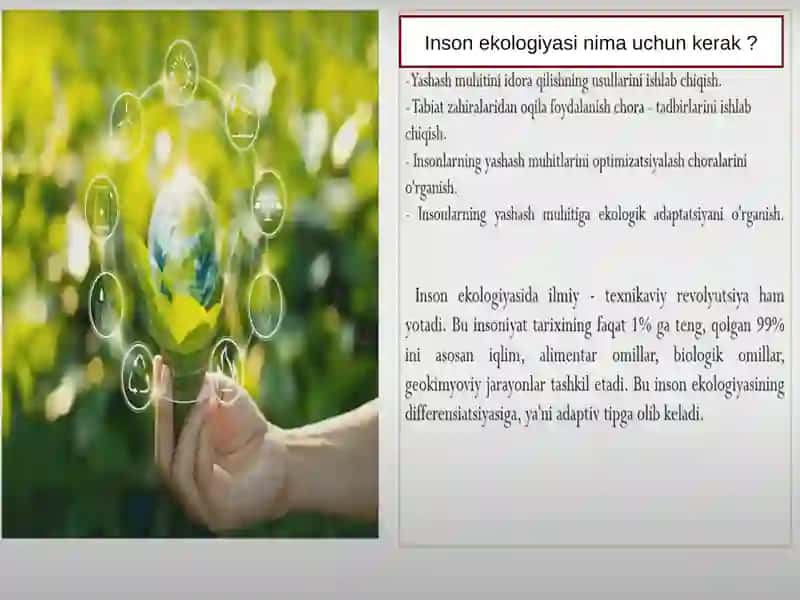 INSON EKOLOGIYASI 4