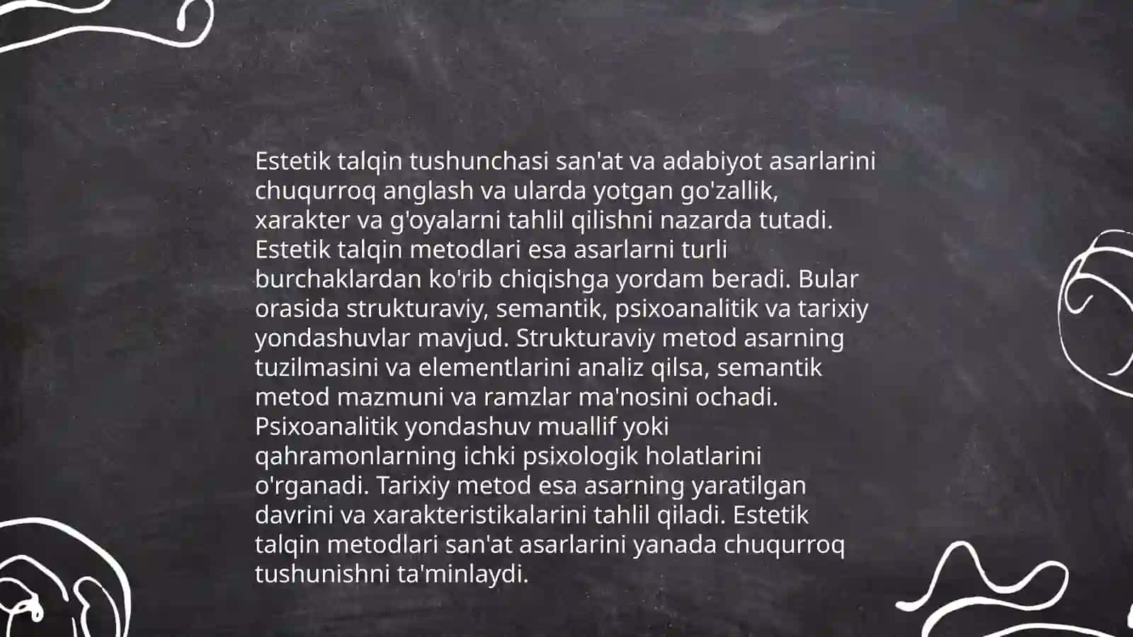 badiiy matn va estetik talqin nazariyasi 4