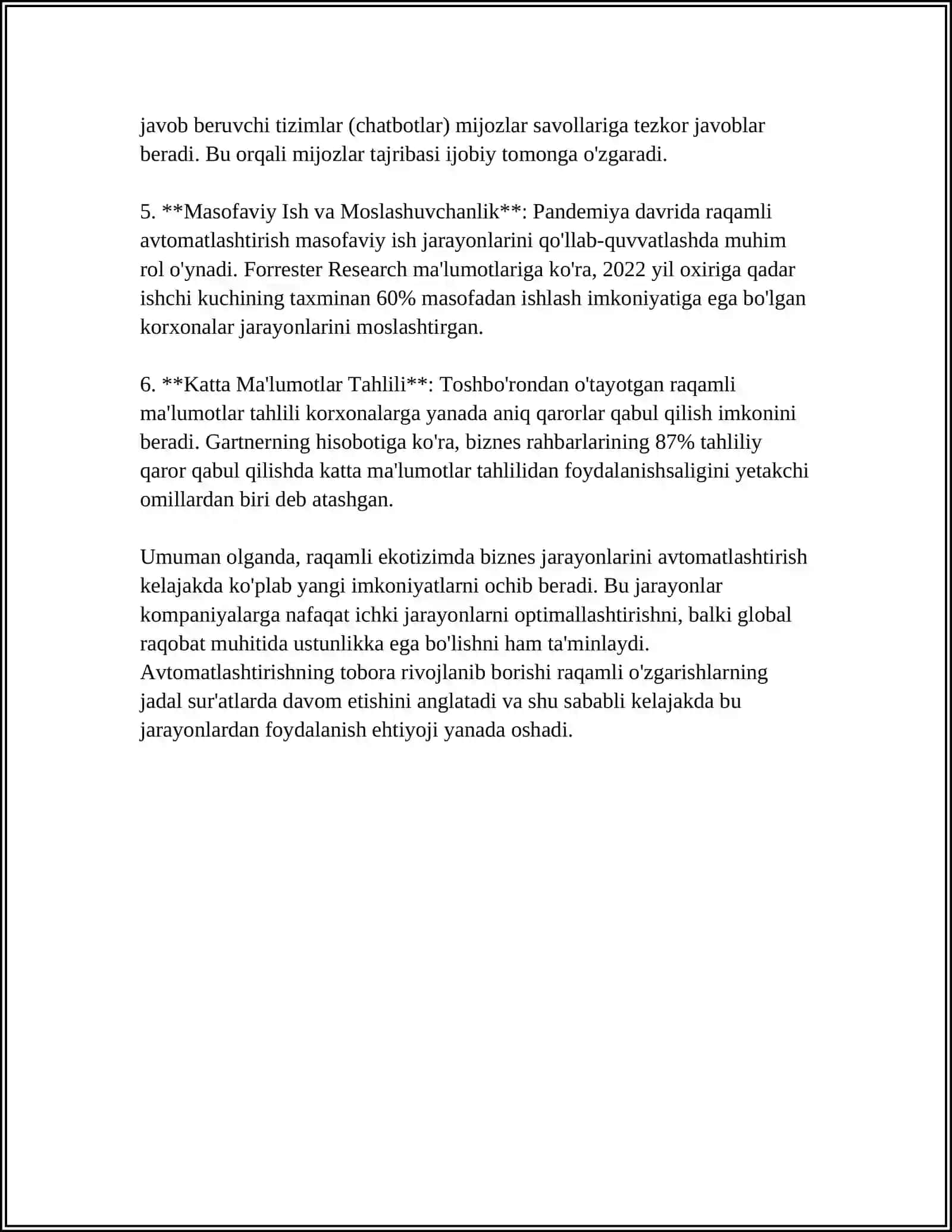 RAQAMLI EKOTIZIM MUHITIDA BIZNES JARAYONLARINI BOSHQARISH 4
