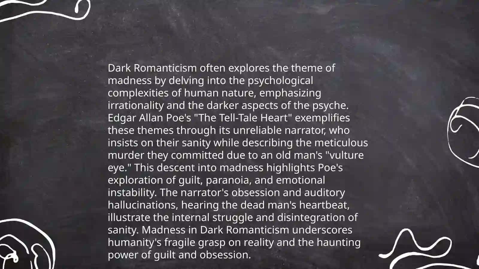 Dark Romanticism and The Tell-Tale Heart novel 4