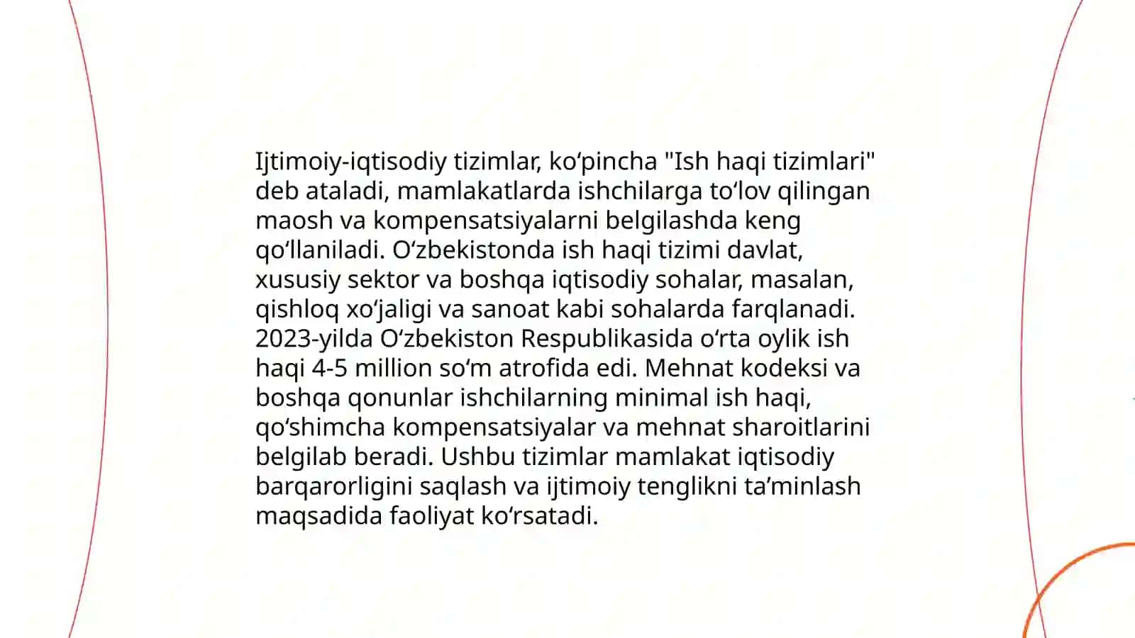 Ish haqi va mehnat munosabatlari 4