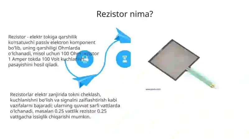 Rezistorlarning asosiy parametrlari umumiy korib chiqish 4