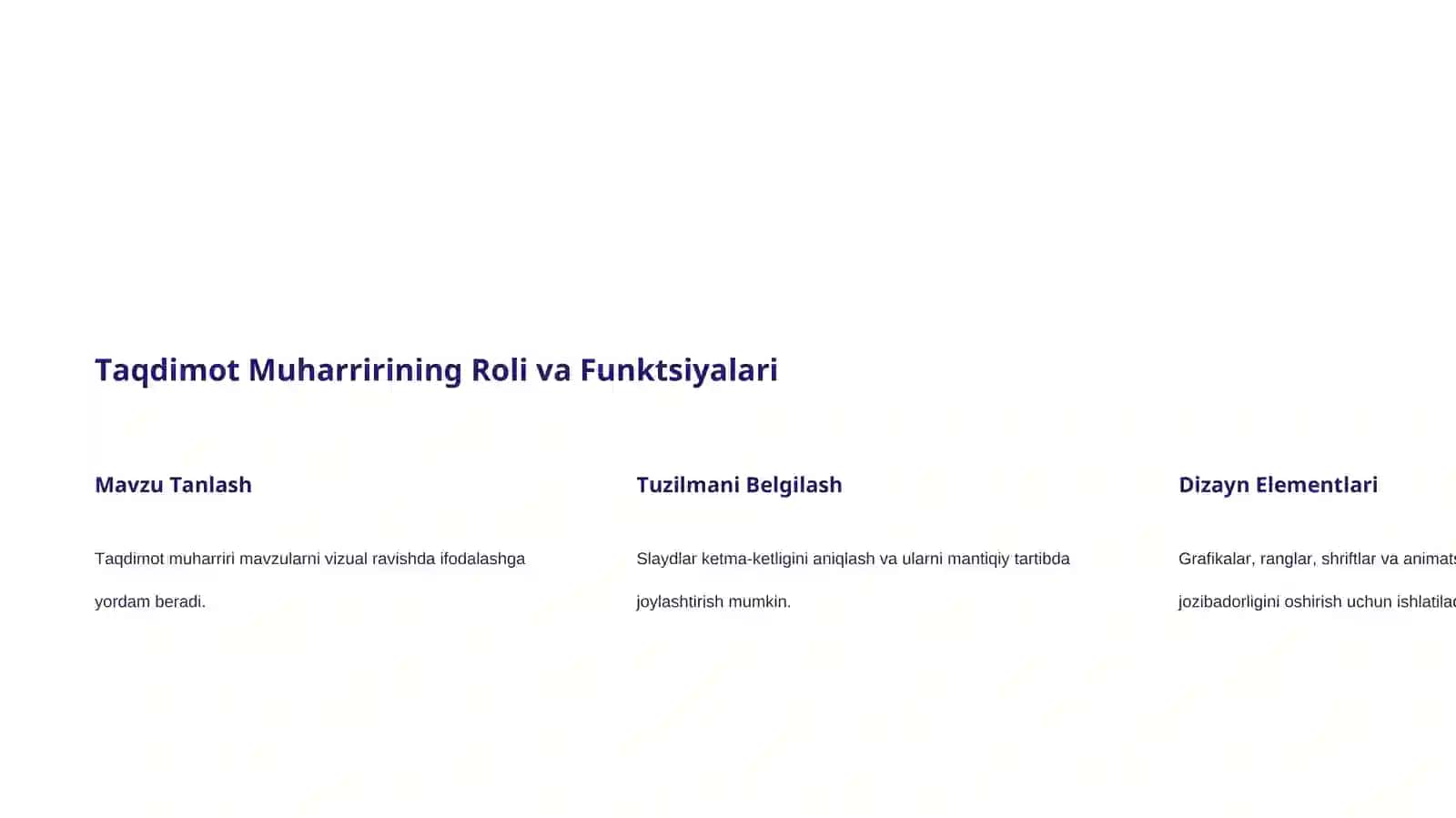 TAQDIMOTLARNI ISHLAB CHIQISHNING INSTRUMЕNTAL VOSITALARI 4